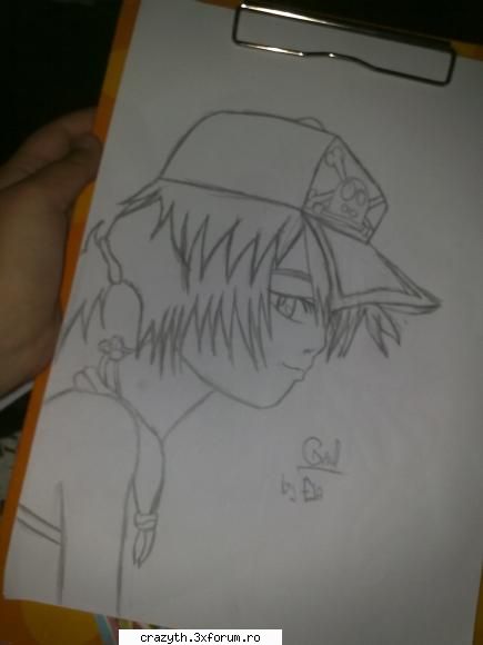 My hobby ... the drawing :P - 2. Anime Emo Girl - *Art